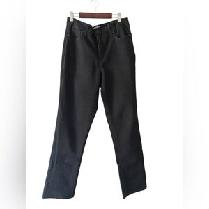 Karl Lagerfeld Black Stretch Straight Leg Jeans SZ 10